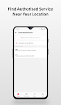 screenshot of OnePlus Care