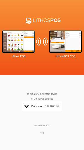 Android application LithosPOS CDS Customer Display screenshort