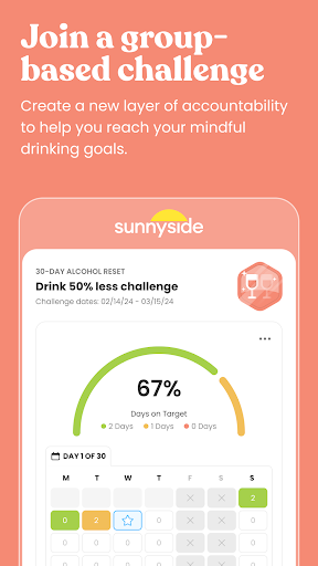 Screenshot of Sunnyside: Drink Less Alcohol