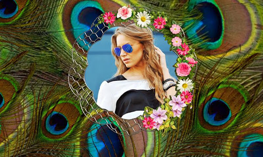 Peacock Feather PhotoFrames HD Screen 2