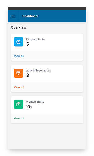 Android application Workflare screenshort