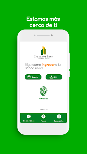 Credicorp Bank Mobile Screen 2