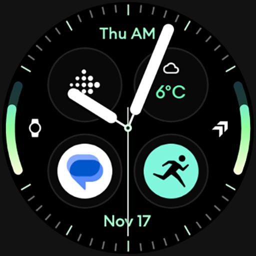 Analog M3: Wear OS watch face Download on Windows