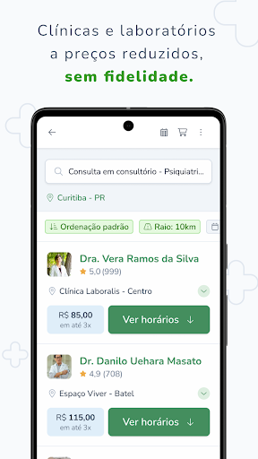 Medprev: Agende Médico e Exame Screen 2