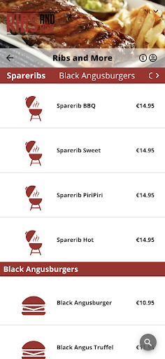 Ribs and More Screen 2