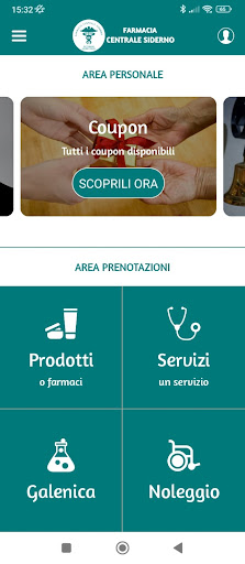 Android application Farmacia Centrale Siderno screenshort