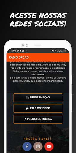 Rádio Opção Screen 3