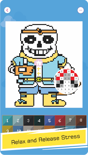 Dream Sans Pixel Art Color By Number 1.7 screenshots 2