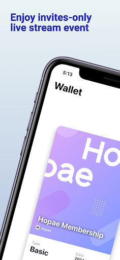 Android application Hopae Wallet screenshort