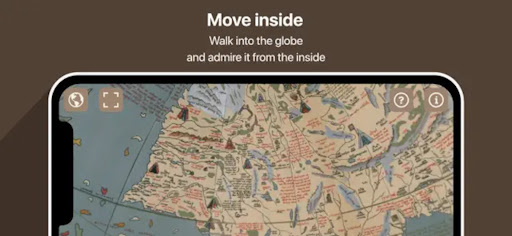 AR Globe - David Rumsey Maps Screen 2