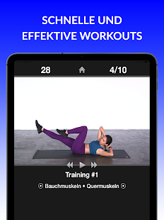 Tägliche Trainings - Workouts Screenshot