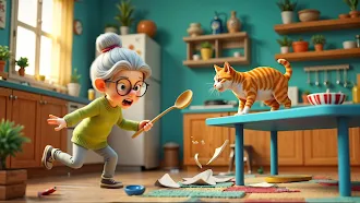 Game screenshot Prank Cat vs Angry Granny hack