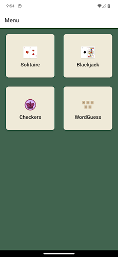 Android application Classic Game Collection screenshort