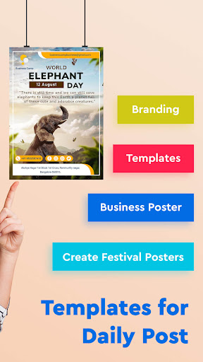 Festivals & Days Post Maker Screen 2