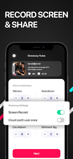 Giveaway Picker by Tikprize Screen 3