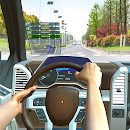 Logo Car Driving School Simulator
