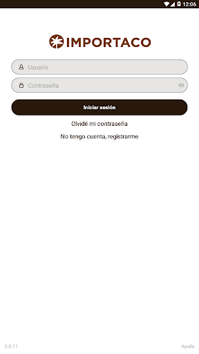 Importaco Connect Screen 2