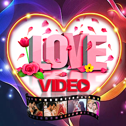 Imagen de ícono de Love video maker with music