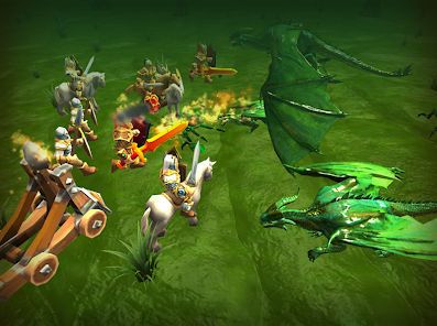 Battle Simulator: Knights vs Dragons  screenshots 13