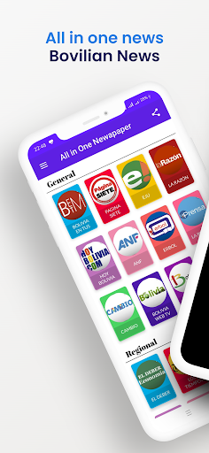 Android application All Bolivian Newspapers screenshort