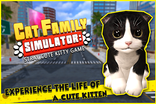 Cat Family Simulator: Stray Cute Kitty Game apkdebit screenshots 5