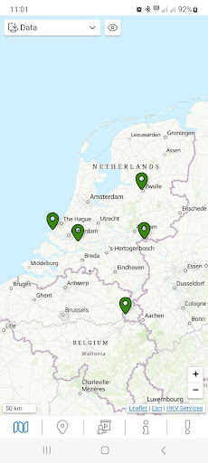 Android application MijnHoogwaterstanden Basis screenshort