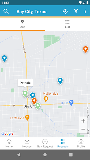 Screenshot of Bay City, TX 4U