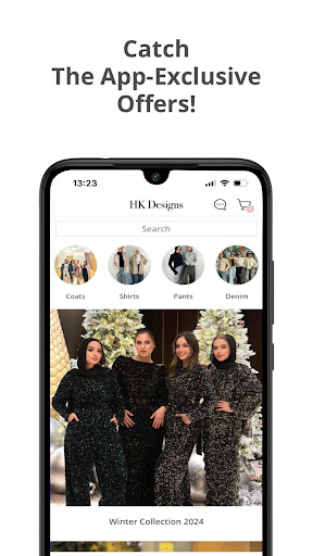 Android application Hk Designs screenshort