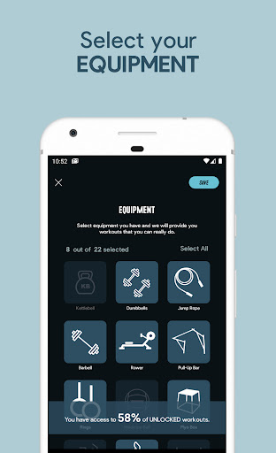 Unlocked - Workout Generator