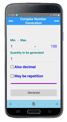 Random Generator Screen 3