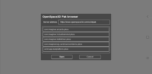 OpenSpace3D 1.87 - OpenSpace3D