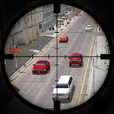 City Traffic Sniper Shooter 3D icon