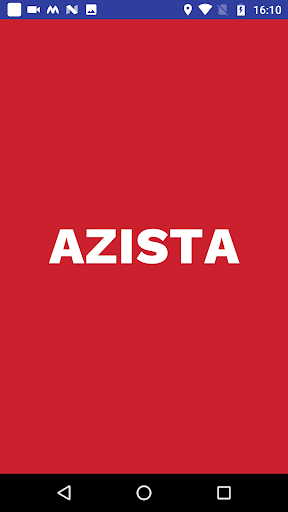 Android application AZISTA screenshort