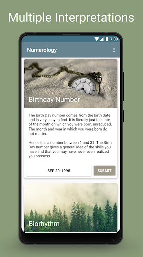 Numerology Screen 2