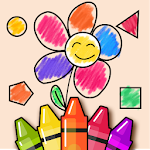 Cover Image of Télécharger Jeux d'apprentissage de formes et de couleurs pour enfants, tout-petits  APK