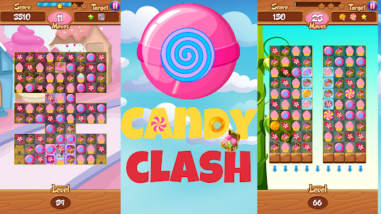 Candy Clash Match3 Premium Pop