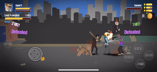 Trespassers Retro Fighter