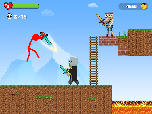 Trò chơi stickman chiến đấu Mod Apk + iOS