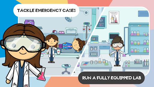 Lila's World:Dr Hospital Games screenshot