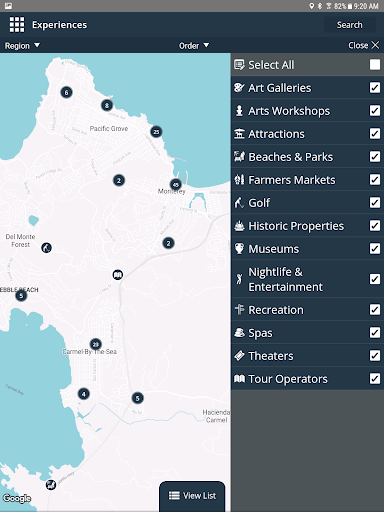 Screenshot of See Monterey