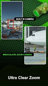 câmera de binóculos militares