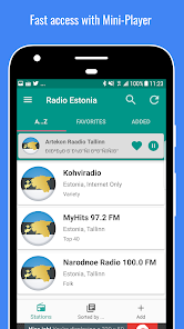 Captura 4 Radio Estonia android