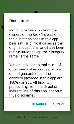 Android application Krok 1 Prep Lite screenshort