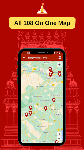 Android application 108 Divya Desam Darshan Guide screenshort