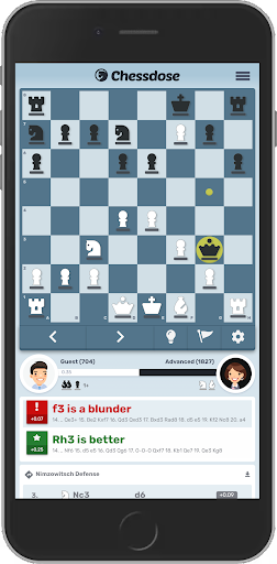 Android application Chessdose - Chess online screenshort
