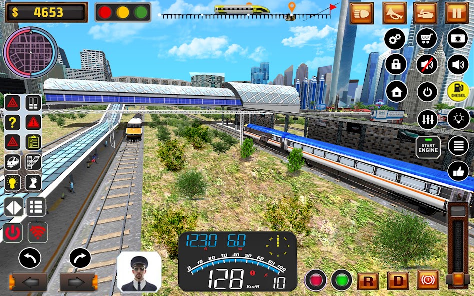City Train Driver Simulator 14.0 APK + Mod (Unlimited money) untuk android