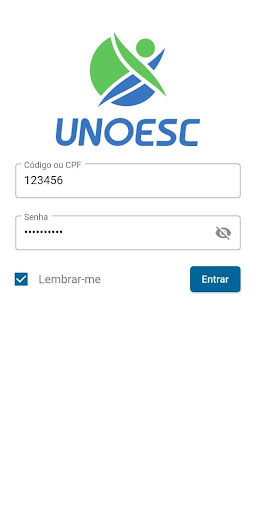 Android application QR Class screenshort