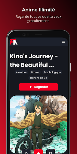Android application Franime screenshort
