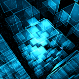 Matrix 3D Cubes 3 LWP icon