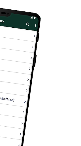 Chemistry Dictionary Screen 2
